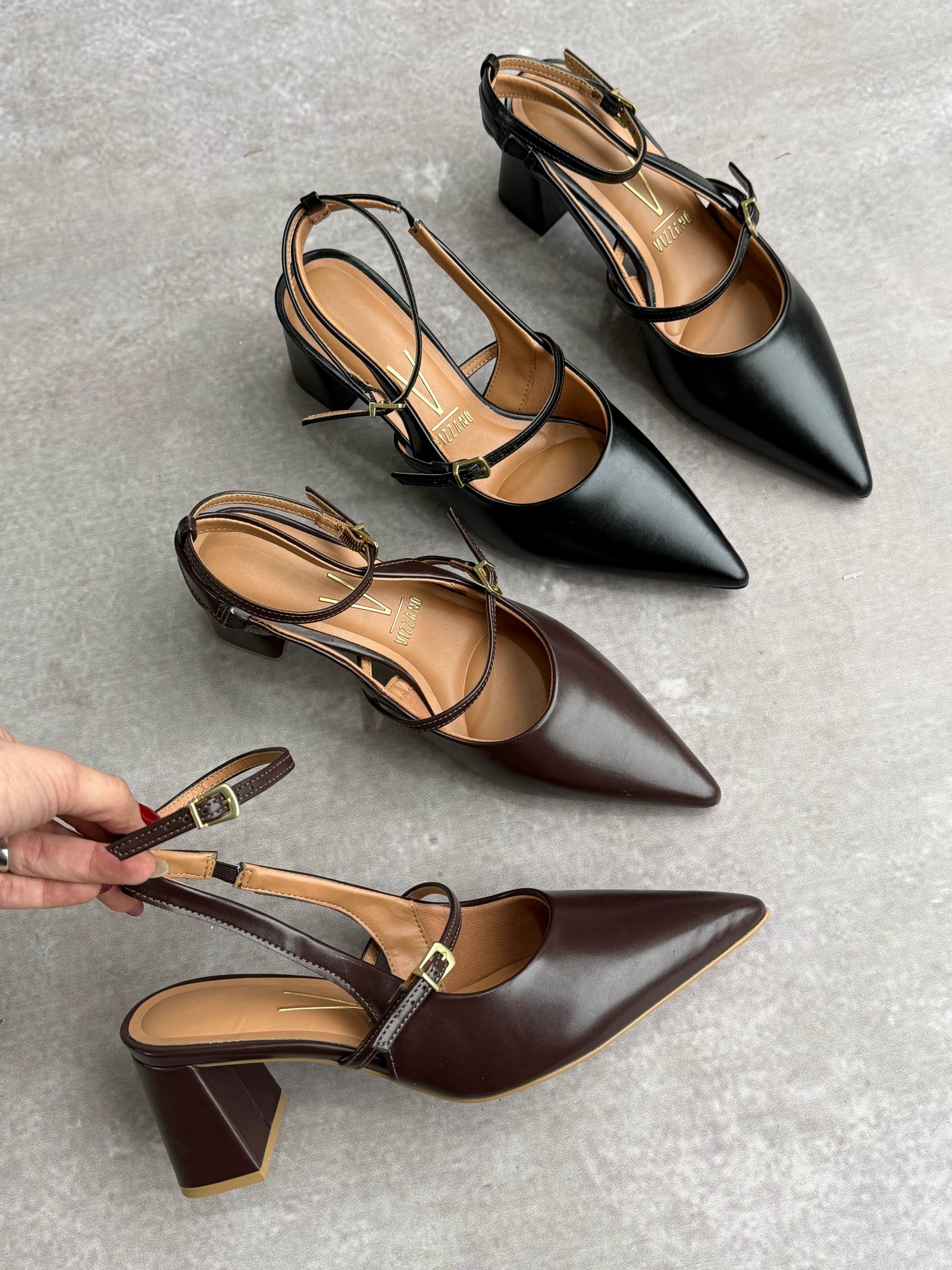 Stiletto Vizzano con hebilla