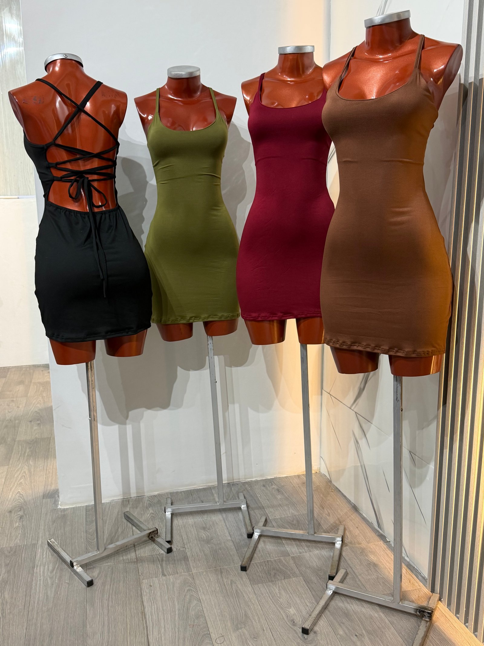 Vestido espalda abierta