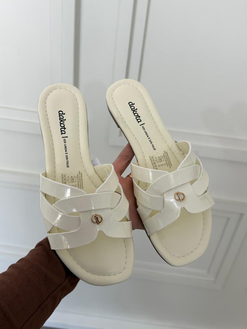 zapatillas Dakota tiras cruzadas