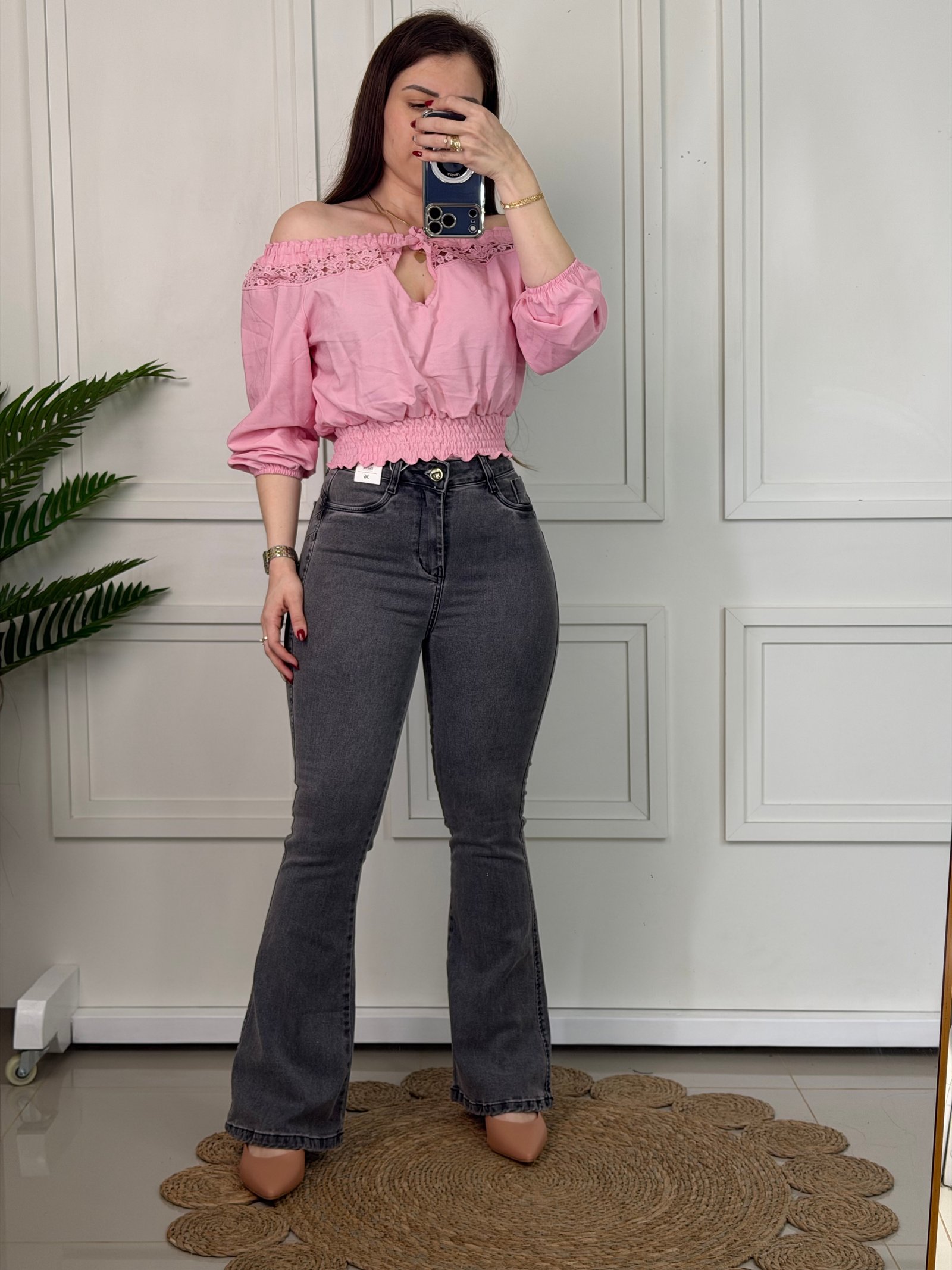 Jeans Oxford gris Decalk premium