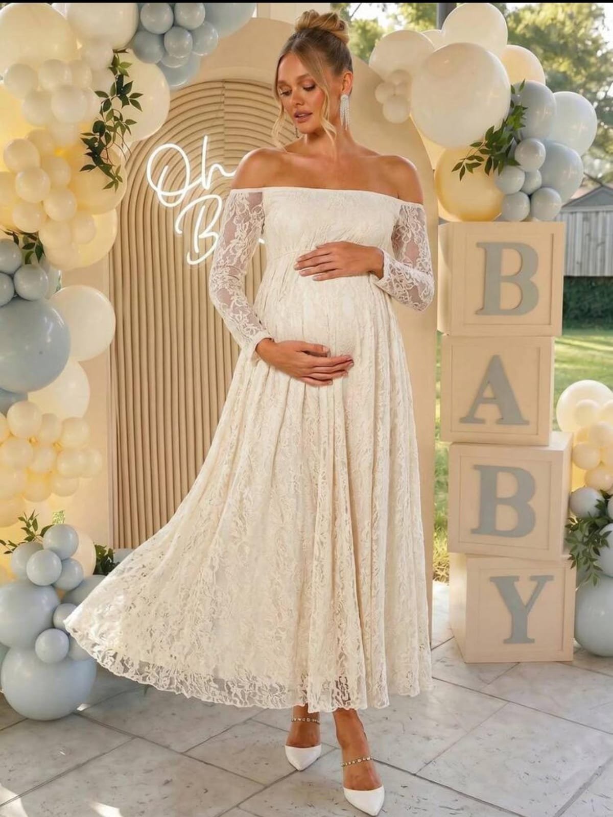 vestido embarazada
