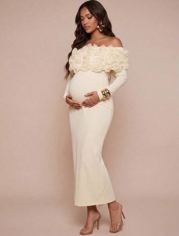vestido multifloral