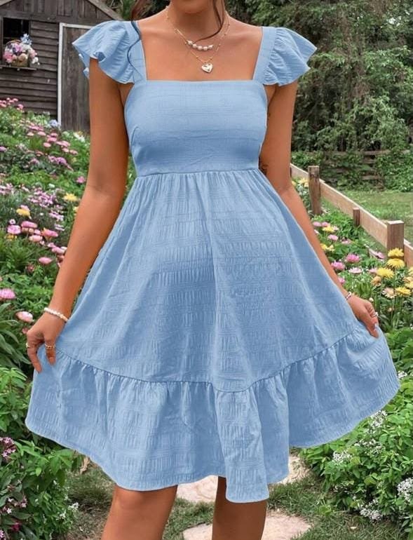 vestido corto p/ embarazada moño