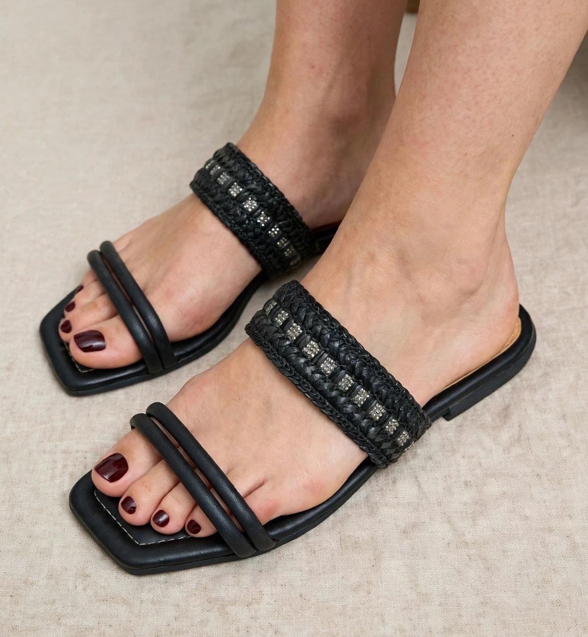 zapas Mississippi con tiras de yute
