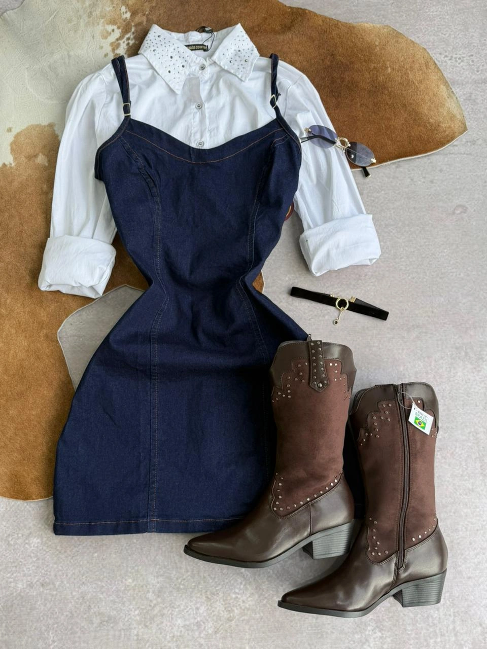 VESTIDO DE JEANS